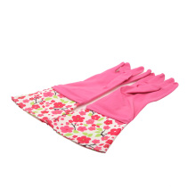 Household and Industrial Long Fancy Sleeve Rubber Latex Gloves